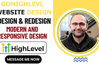 design gohighlevel landing page ghl websites and sales funnels for your business