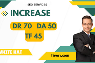 increase dr da tf of your website