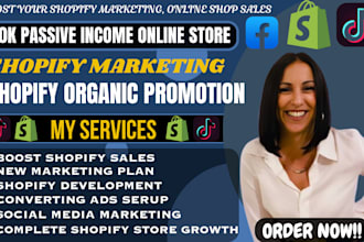 boost shopify store, complete shopify marketing ecommerce sales tiktok ads sales