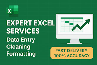 clean, format, merge, split excel data