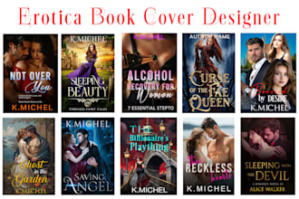 do erotic contemporary romance book cover design