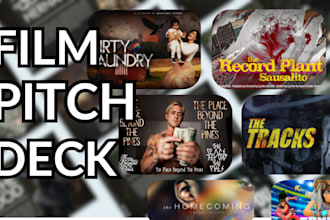 design film pitch deck investors tv series pitch deck poster film pitch podcast
