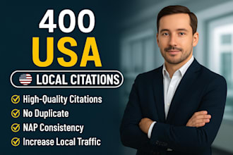 list your business in top 400 USA local citations for local SEO