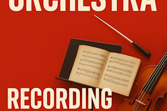 record orchestra and orchestral music for your songs