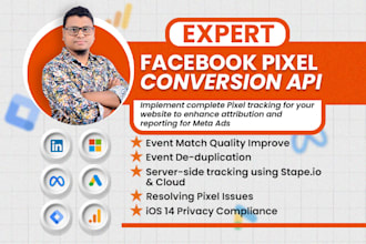 set up facebook pixel conversion API tracking with GTM and ga4 support