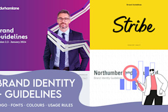 create a premium brand identity for coaches, wellness, fitness and business