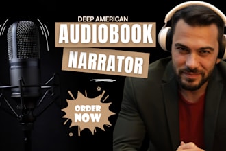 record, narrate, produce deep male voice over for audiobook, to acx standards