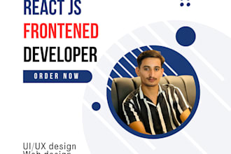 expert react js frontend developer for responsive UI