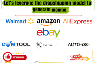 do walmart amazon and aliexpress drop shipping with listing