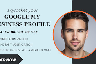 setup and create a verified gmb instant verification and optimization