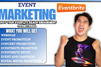 event promotion, eventbrite prmotion, maximize your event, event setup expert