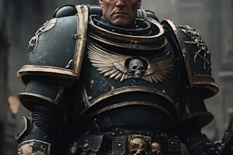 create your warhammer 40k character art