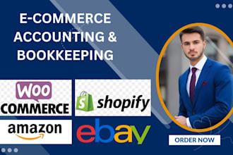do amazon, ecommerce accounting and bookkeeping in quickbooks, xero, wave