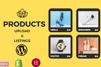 add and upload products to your woocommerce store