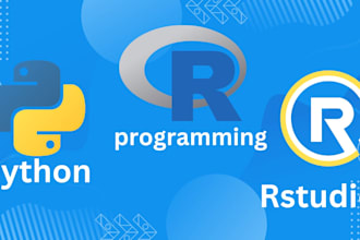 do anything in r programming, python and rstudio
