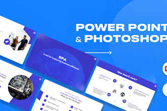 make a modern investor pitch deck PPT presentation