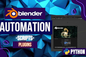 custom blender scripts and plugins for automation