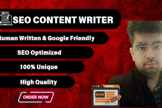 do SEO blog, article, human written web content, copywriting