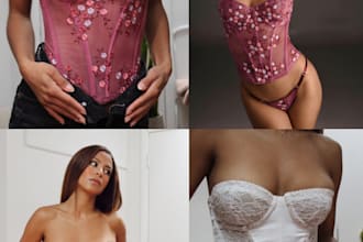 be your female photo model for a product or service