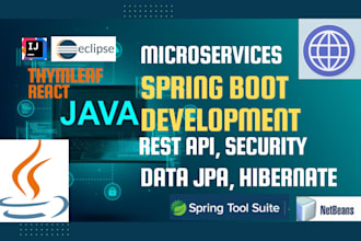 expert spring boot developer  scalable  secure high performance java apps