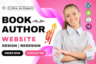 design author website, ebook website, book author website, ebook landing page
