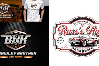 design car racing, auto repair, auto detailing and automotive logo unlimited rev