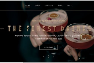 restaurant website with online ordering, coffee shop website, restaurant website