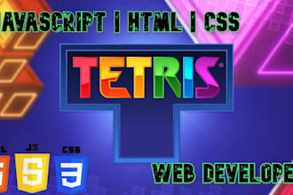 create 2d javascript, html game for website