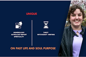 do your unique astrologic report on past life, soul purpose