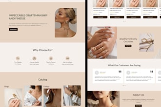 design jewelry shopify store, jewelry website wrist watch website shopify store