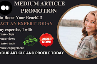 do real and organic promotion for your medium articles