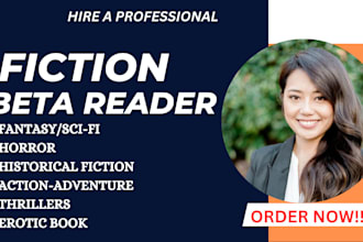 beta read, edit and format your fiction, nonfiction, memoir, fantasy, novel book