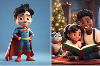create children disney storybook