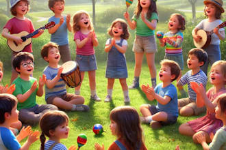 male female children kids lullaby jingles nursery rhyme pop song writer vocalist