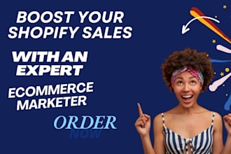 boost shopify sales, store marketing sales funnel, etsy and ebay promotion and