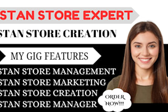 do stan store,stan store setup,stan store creation,stan store promotion