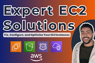 fix, deploy and setup AWS ec2 instances as AWS expert