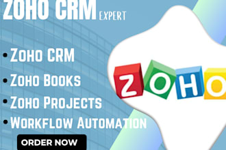 configure zoho CRM, automate zoho campaign, create zoho forms