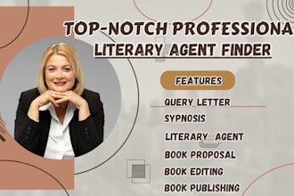find you top notch literary agents for fiction and non fiction manuscript