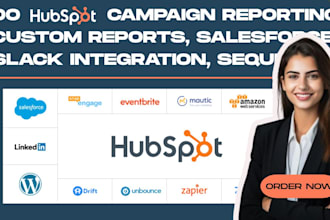 do campaign reporting, custom reports, salesforce slack integration, sequences