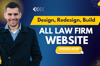 design law firm attorney lawyer notary website godaddy website design