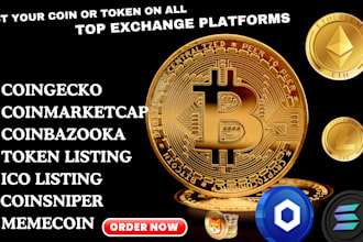 do ico listing token listing coinmarketcap coingecko coin listing lbank uniswap