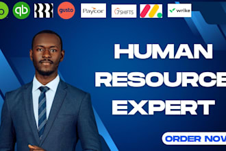 setup quickbooks bamboohr gusto rippling paycor 7shifts wrike crm