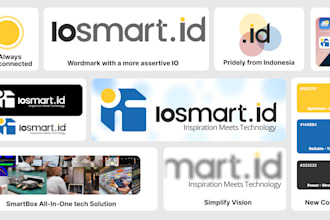 rebranding your professional logo with a new unique and modern minimalistic