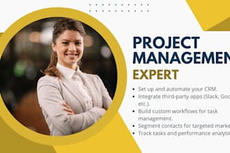 setup agile CRM automation, task management workflow integration, segmentation