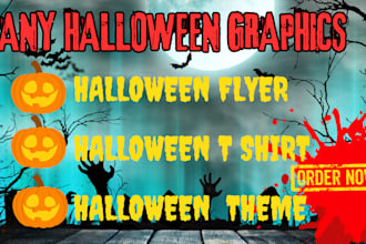 design any halloween graphics halloween flyer halloween theme halloween t shirt