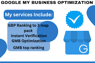 optimize gbp google business profile and local SEO  for ranking