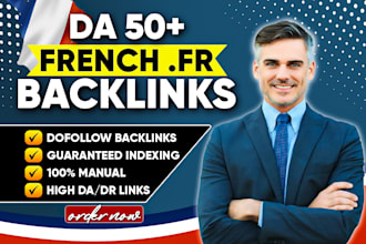 do french guest posts backlinks with high da dofollow french link building