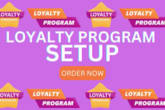setup loyalty program for your business