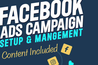run facebook ads campaign, marketing, advertising,  ig ads